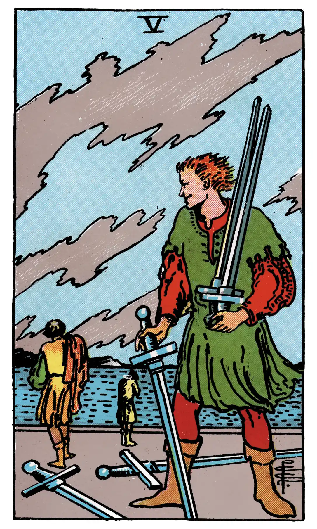 five of swords