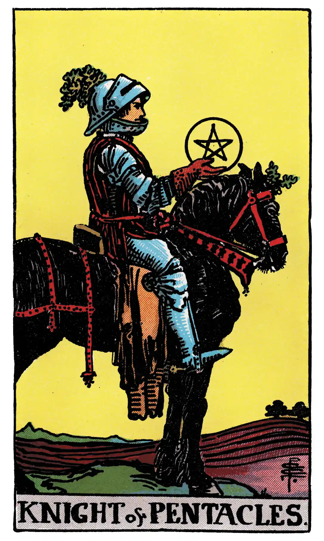 knight of pentacles