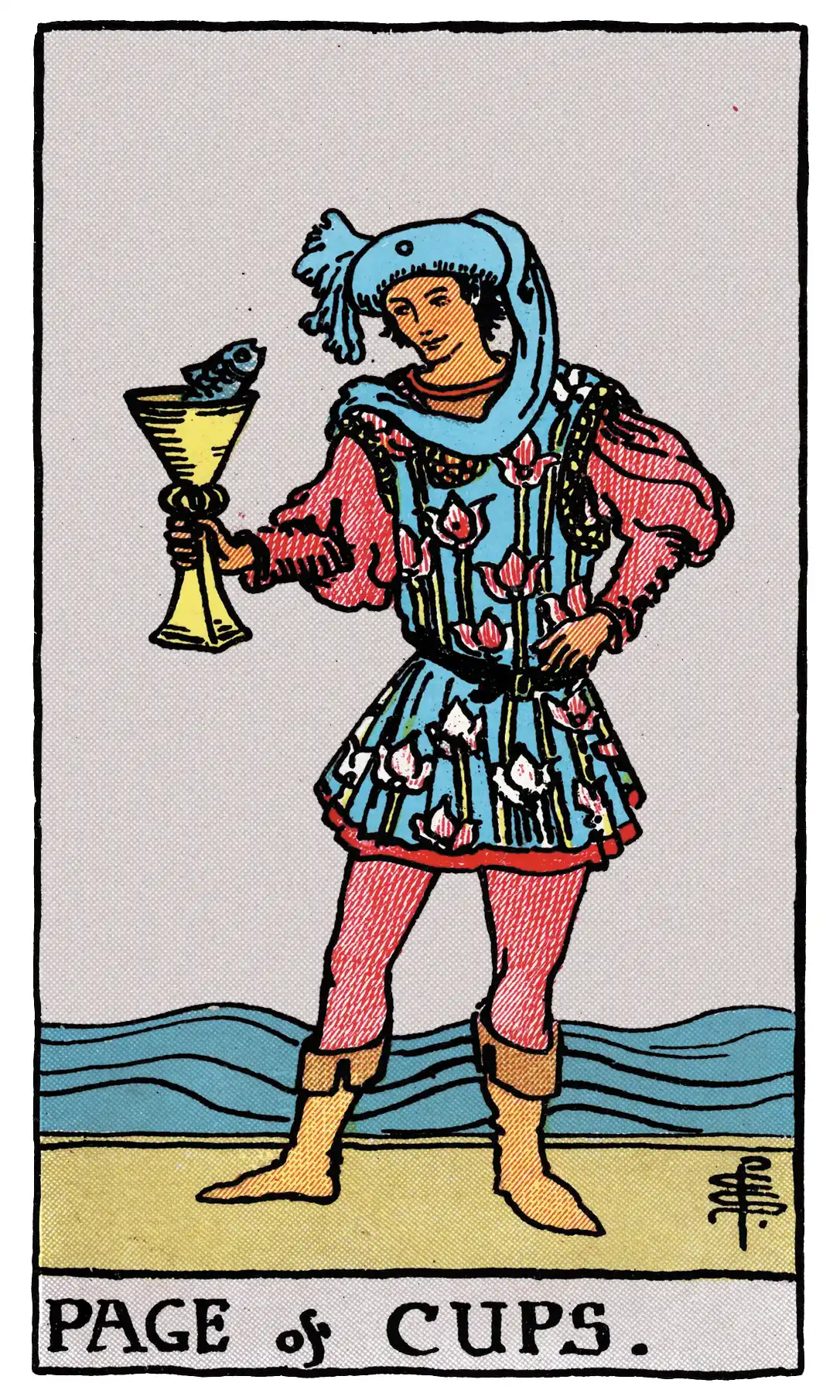 page of cups