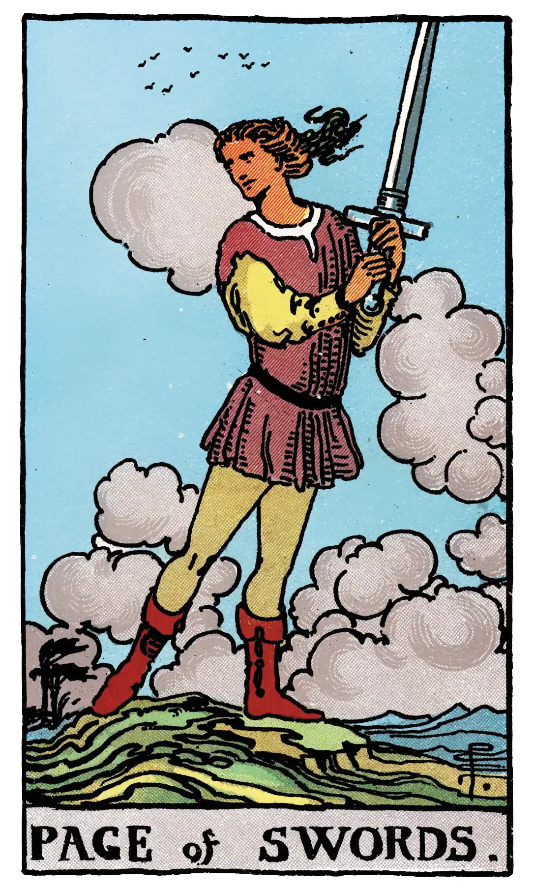 page of swords