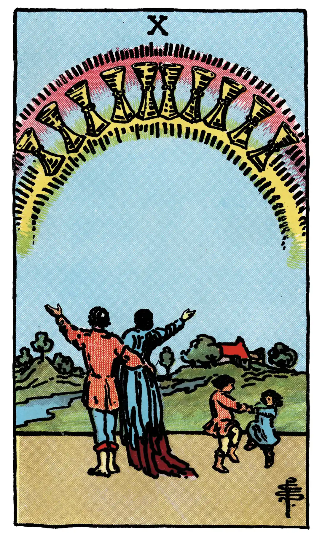 ten of cups