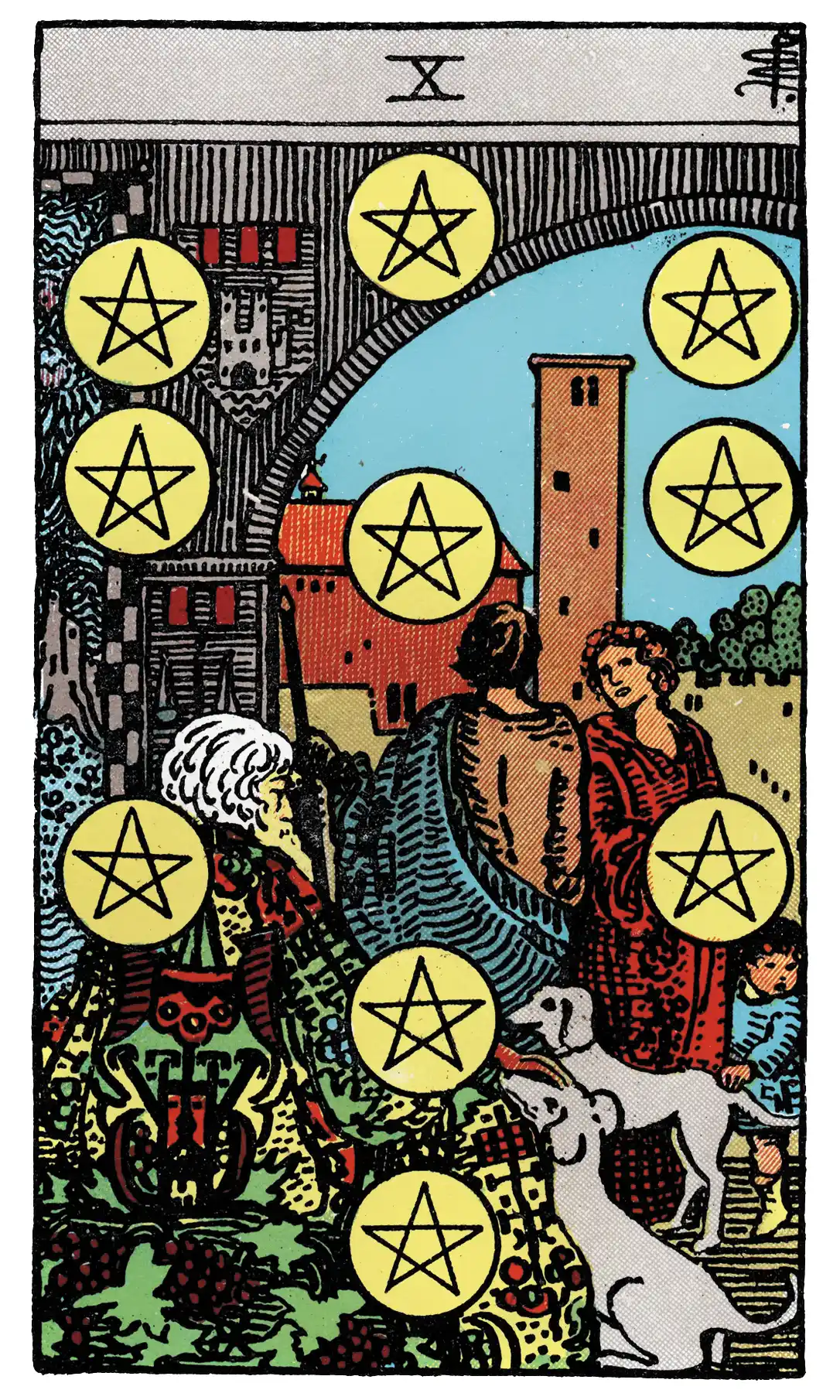 ten of pentacles