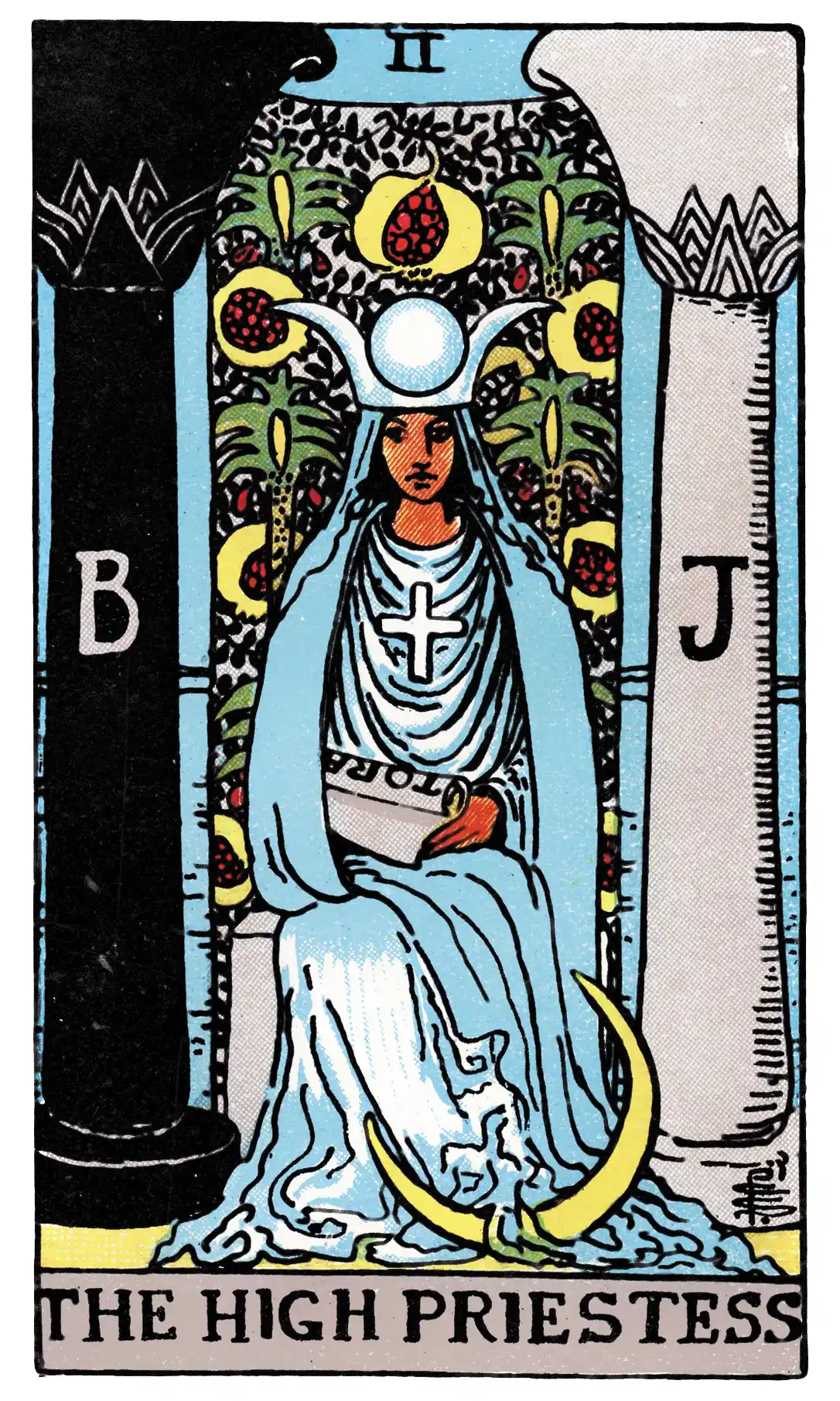 the high priestess